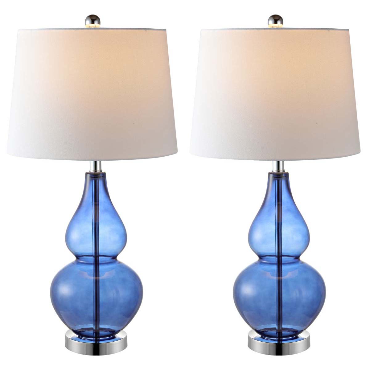Blue/Chrome (Set of 2) - Blue/Chrome (Set of 2)