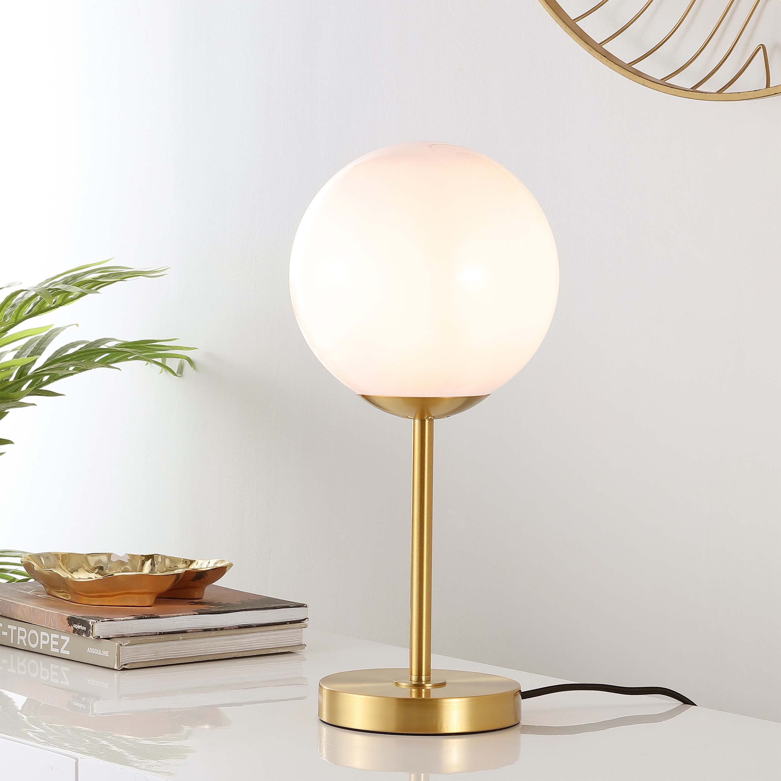 Safavieh Gemini Iron Table Lamp  , TBL4291 - Gold