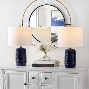 Safavieh Huxley Ceramic Table Lamp (Set of 2), TBL4354