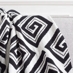 Safavieh Veda Throw , THR403 - Black / Ivory