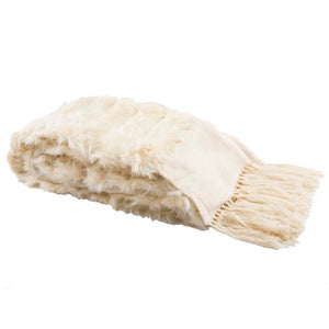 Safavieh Faux Fur Alexi 20 X 80 Bed Runner, THR750