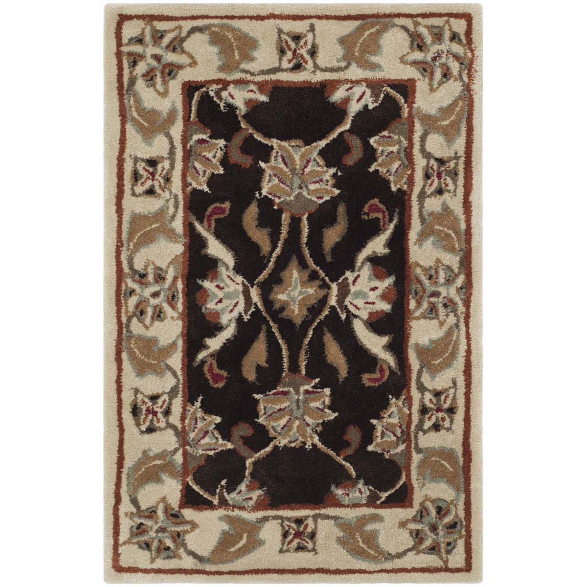 Safavieh Total Performance 742 Rug, TLP742 - Brown / Ivory