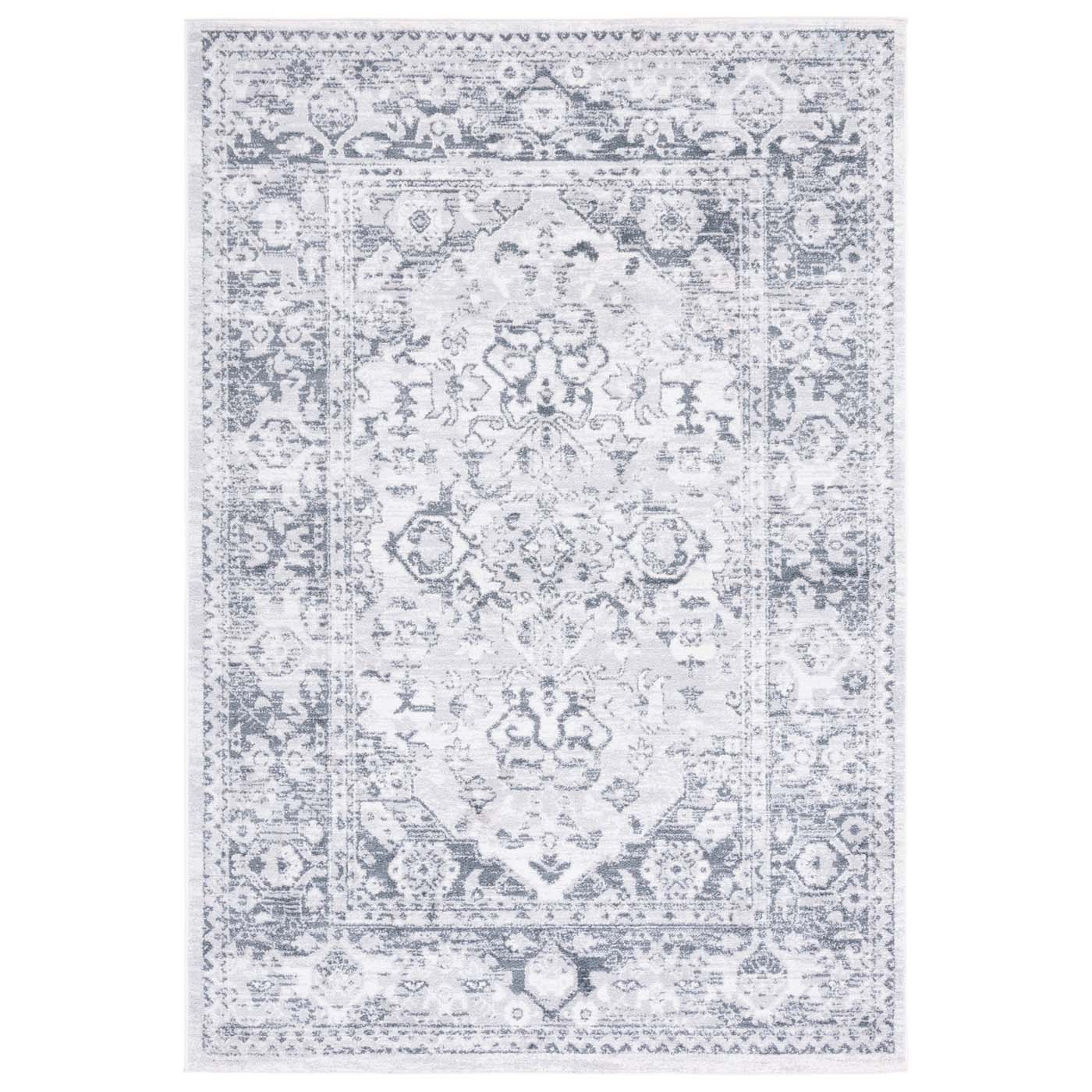 Safavie Toscana 654 Rug, TOS654 - Ivory / Grey