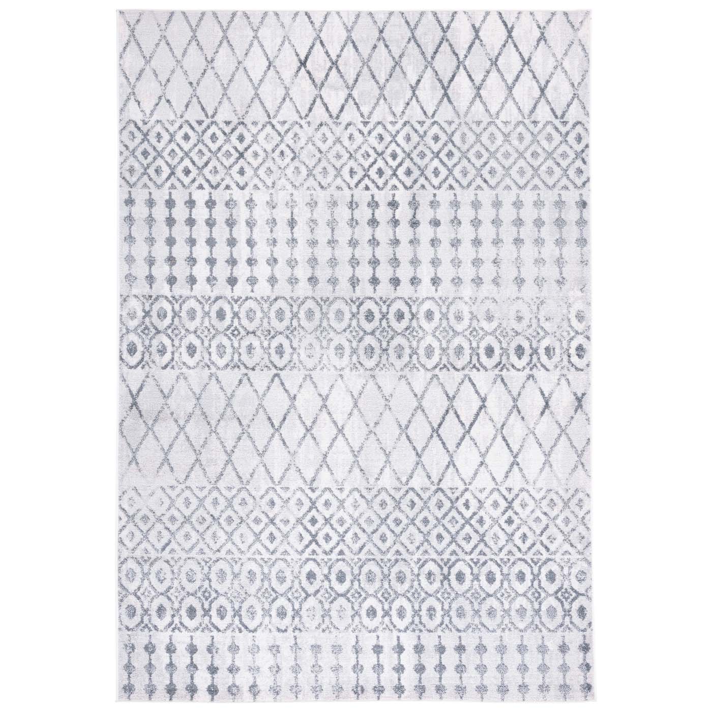 Safavie Toscana 656 Rug, TOS656 - Ivory / Dark Grey