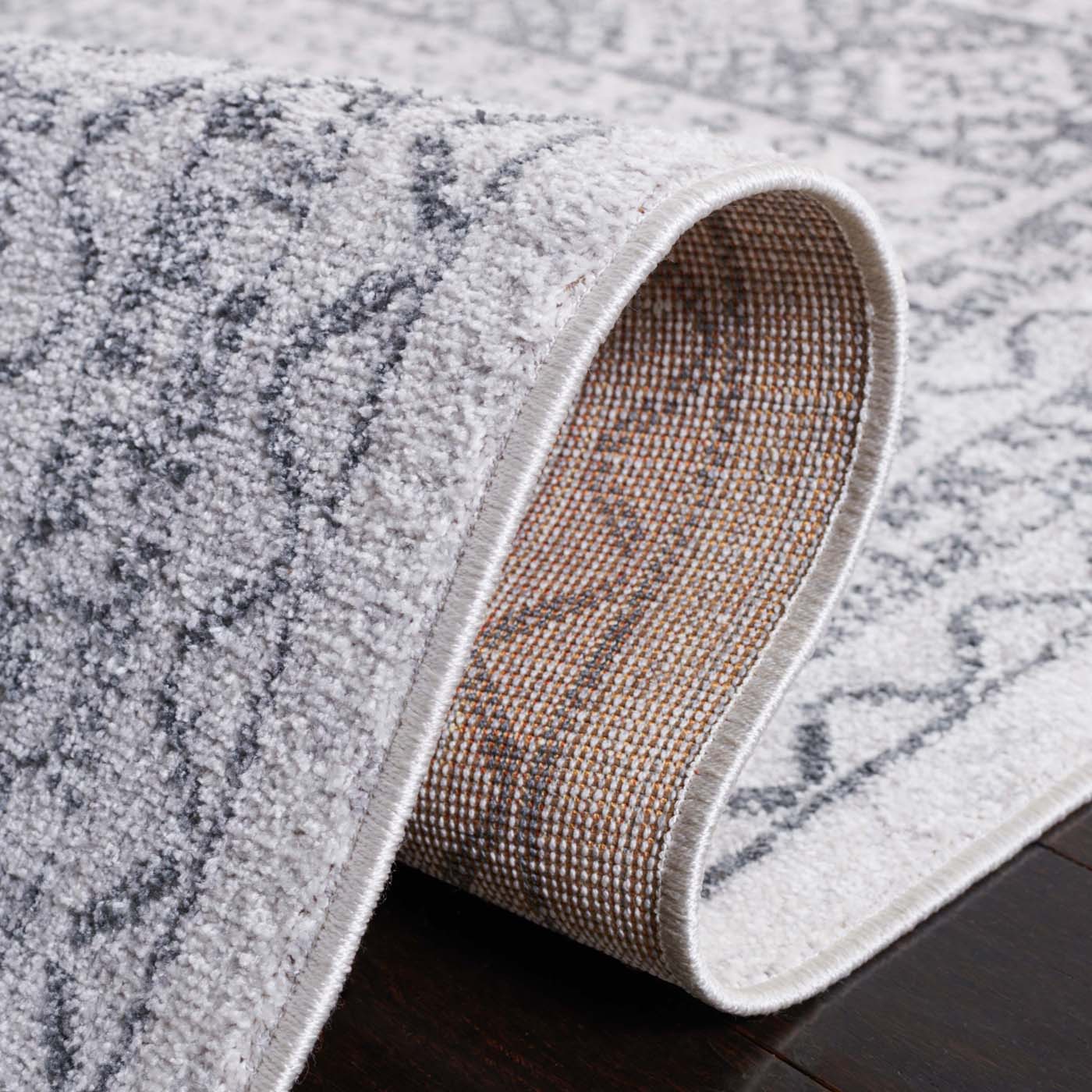 Safavie Toscana 662 Rug, TOS662 - Grey / Ivory