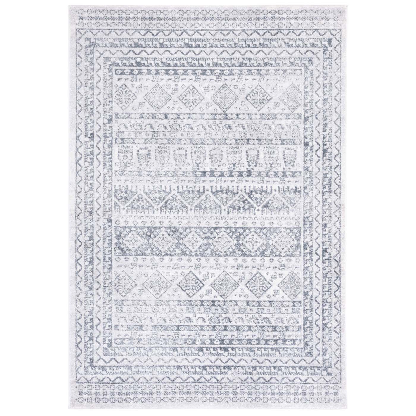 Safavie Toscana 662 Rug, TOS662 - Grey / Ivory