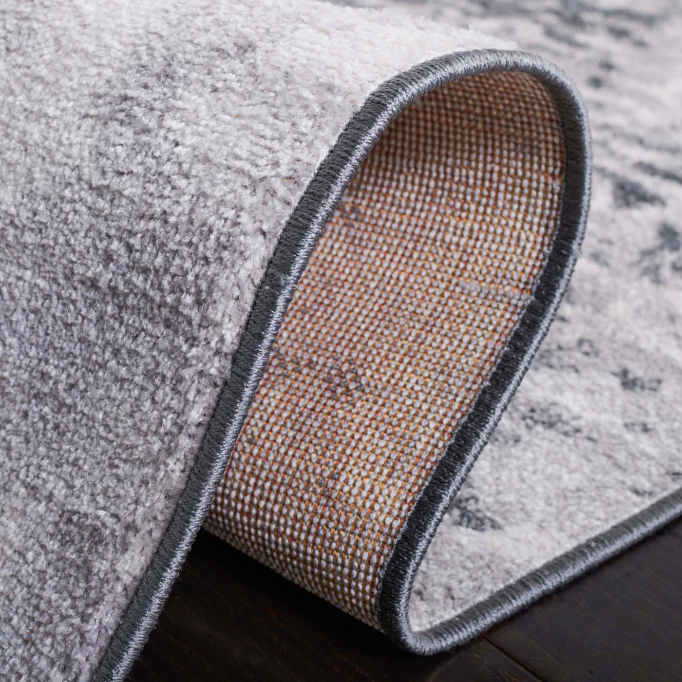 Safavie Toscana 664 Rug, TOS664 - Grey / Ivory