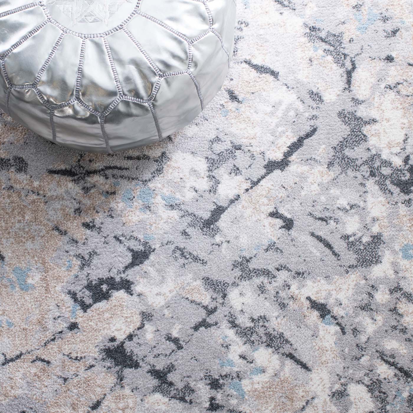 Safavie Toscana 670 Rug, TOS670 - Ivory / Grey