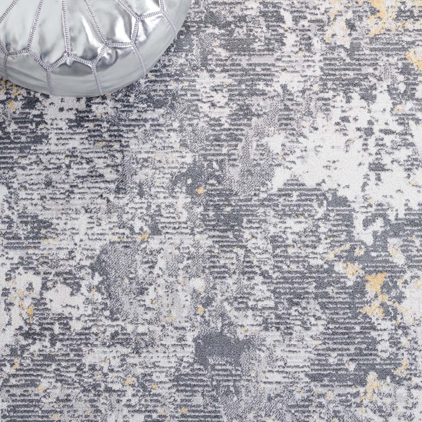 Safavie Toscana 674 Rug, TOS674 - Ivory / Dark Grey