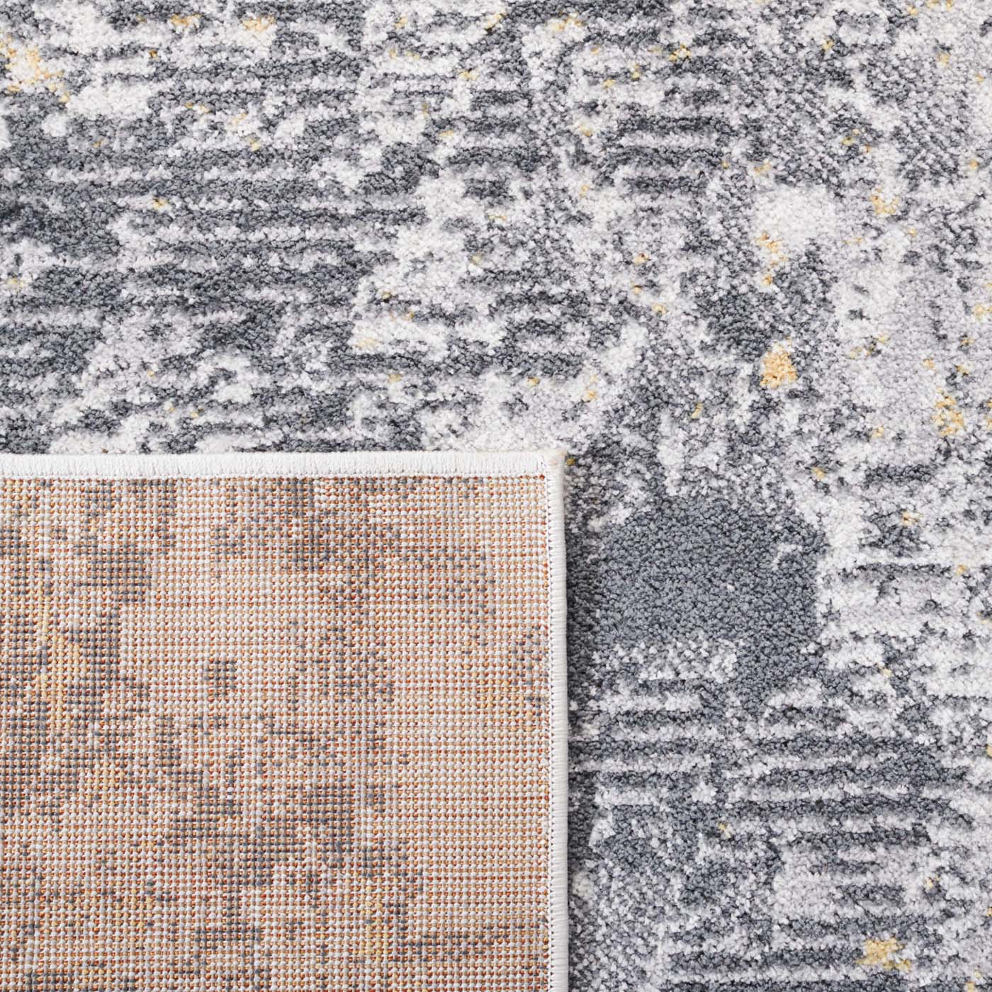 Safavie Toscana 674 Rug, TOS674 - Ivory / Dark Grey