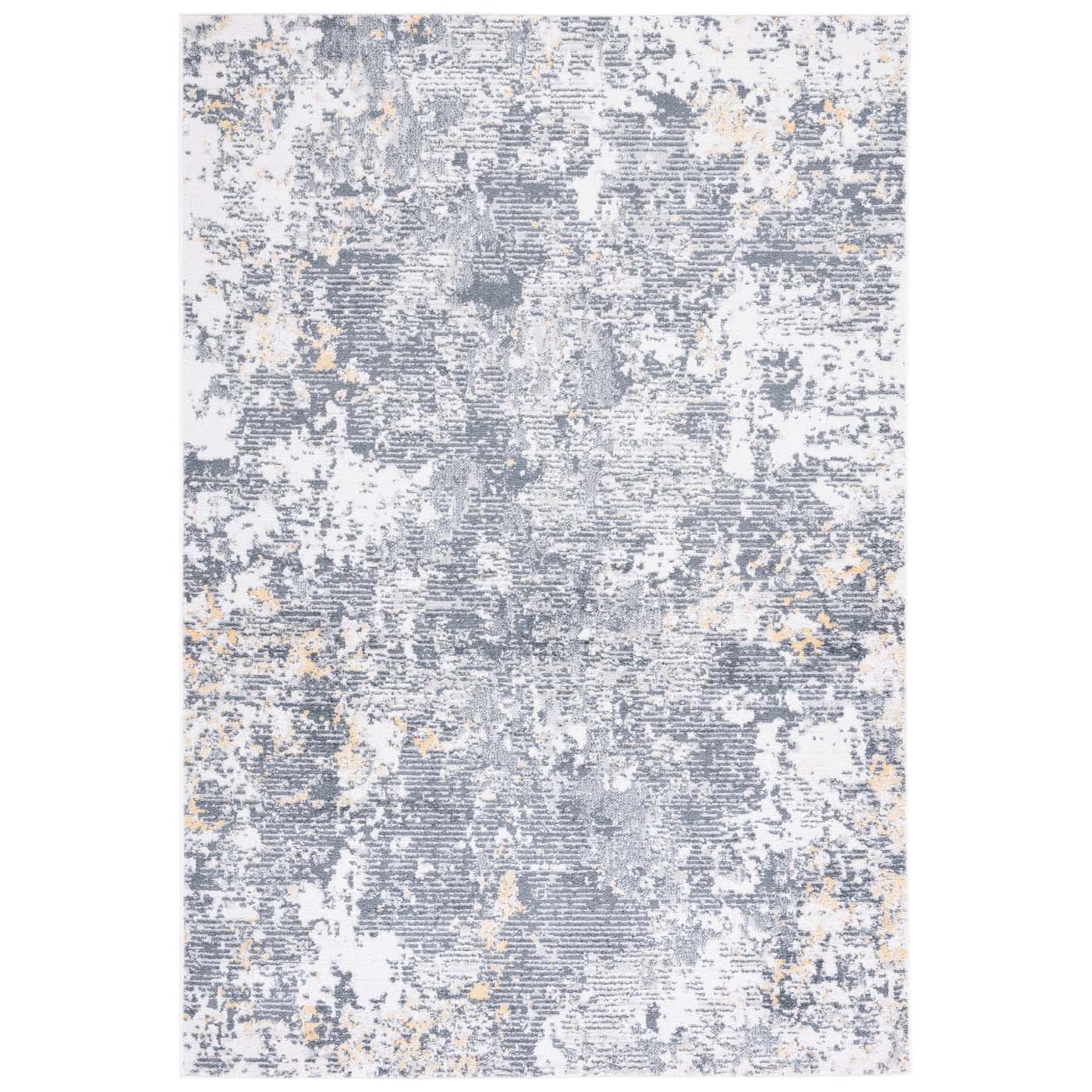 Safavie Toscana 674 Rug, TOS674 - Ivory / Dark Grey