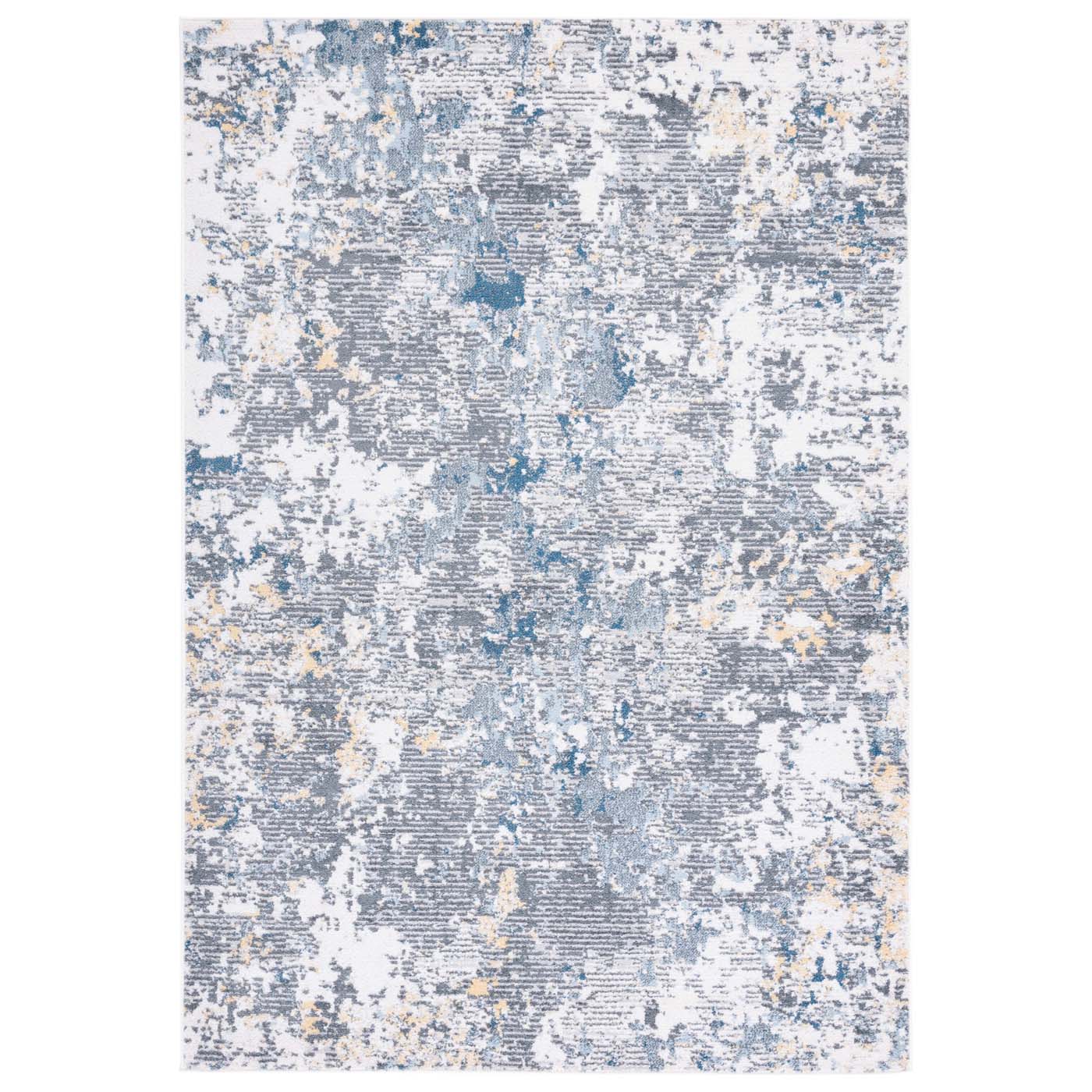 Safavie Toscana 676 Rug, TOS676 - Ivory / Dark Grey