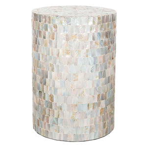 Safavieh Ariel Square Mosaic Round Stool , TRB1004