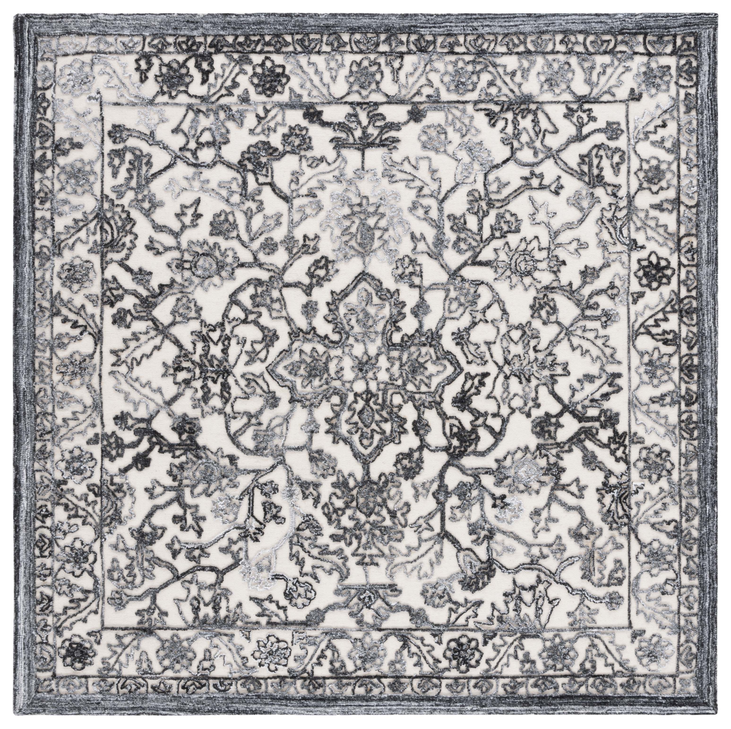 Safavieh Trace 303 Rug, TRC303 - Grey / Ivory