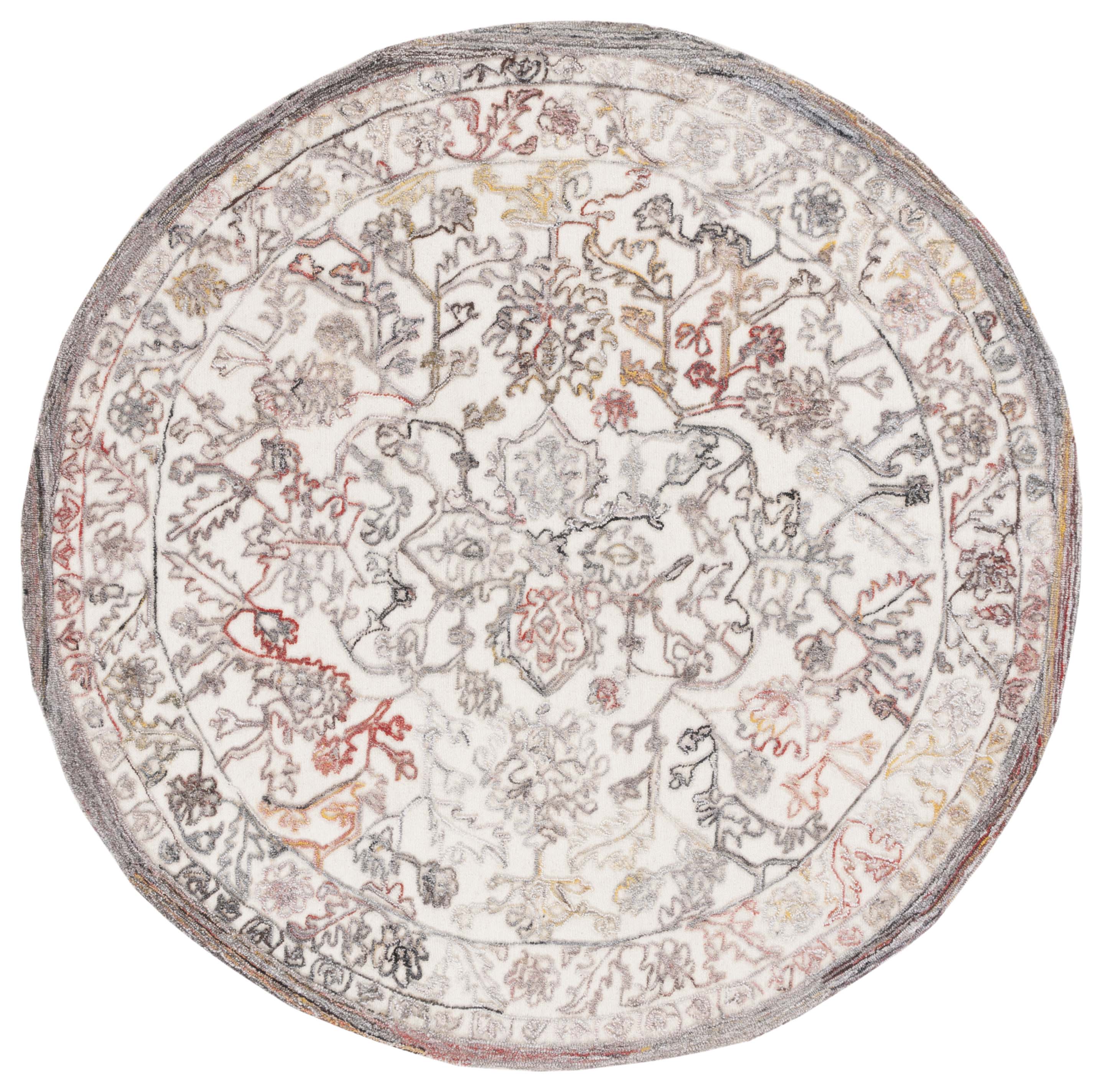 Safavieh Trace 303 Rug, TRC303 - Red / Ivory