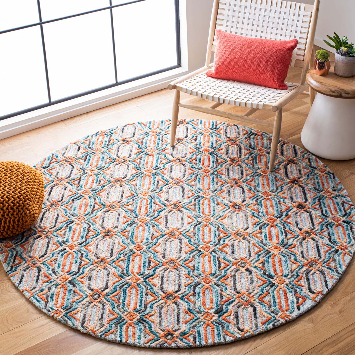 Safavieh Trace 511 Rug, TRC511 - Light Blue / Blue