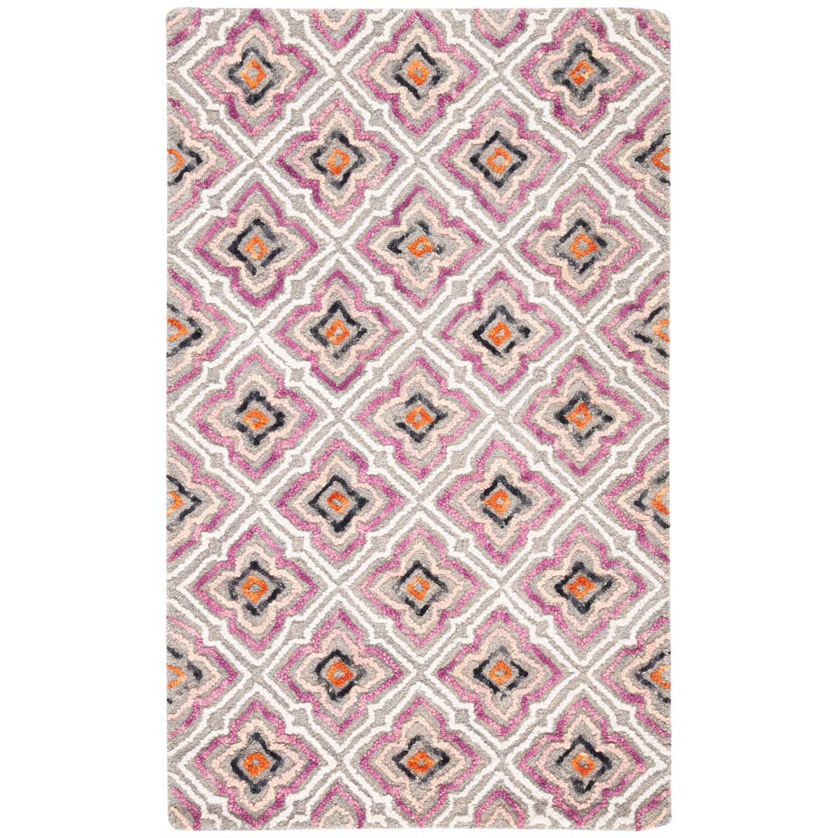 Safavieh Trace 512 Rug, TRC512 - Aqua / Ivory