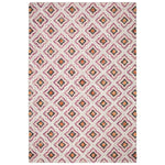 Safavieh Trace 512 Rug, TRC512 - Aqua / Ivory