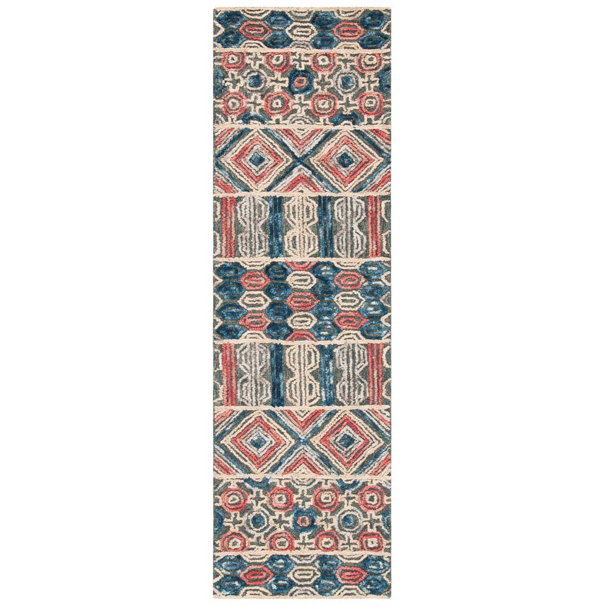 Safavieh Trace 516 Rug, TRC516 - Grey / Navy