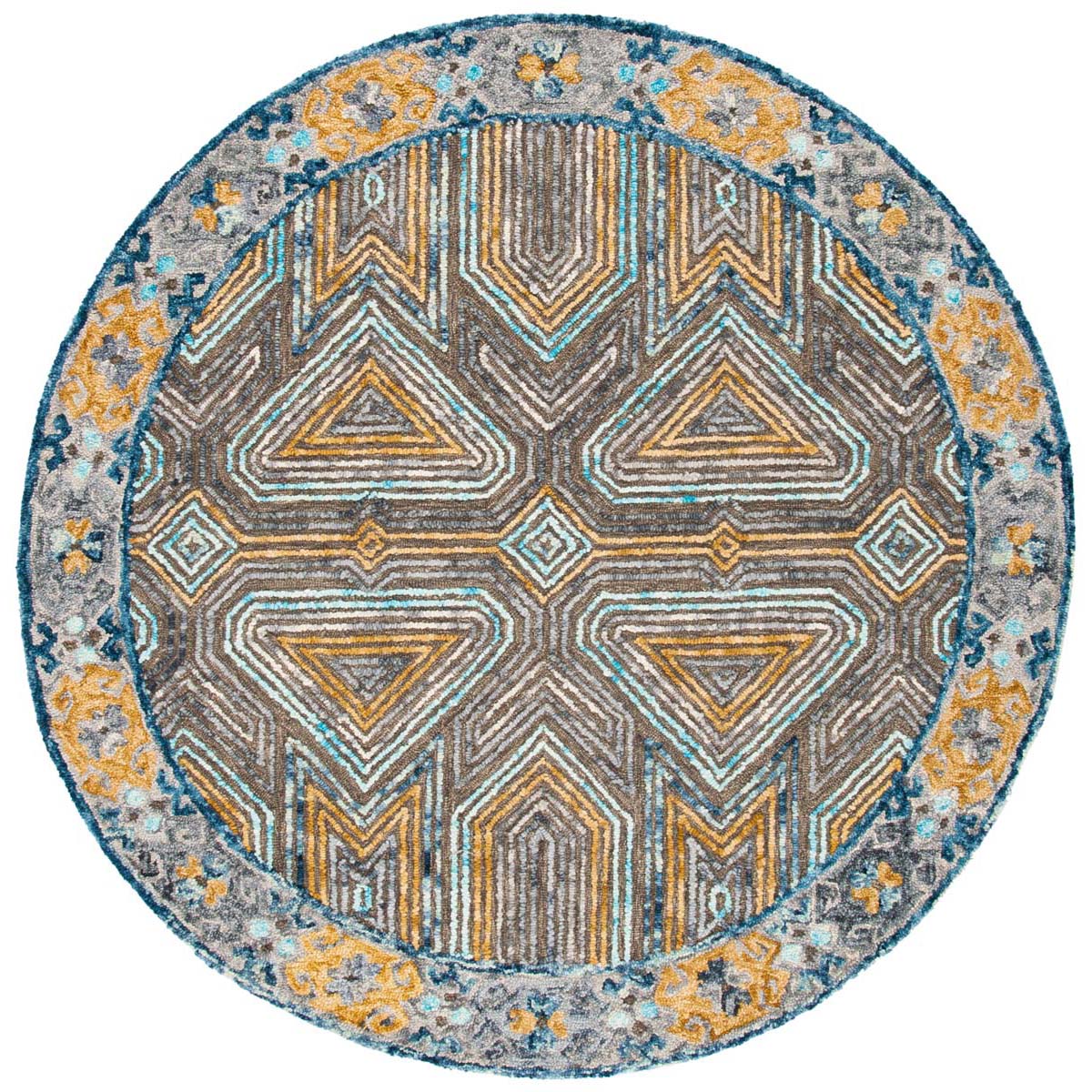 Safavieh Trace 518 Rug, TRC518 - Grey / Beige