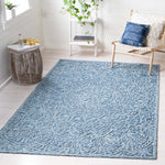Safavieh Trace 601 Rug, TRC601 - Blue / Light Green