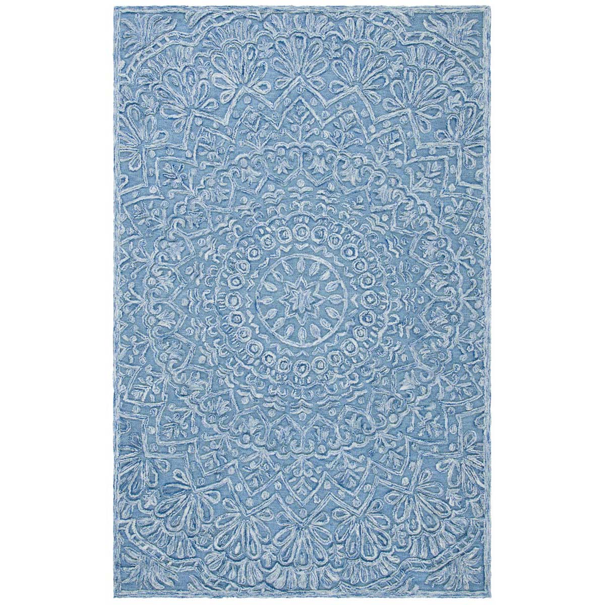 Safavieh Trace 601 Rug, TRC601 - Blue / Light Green