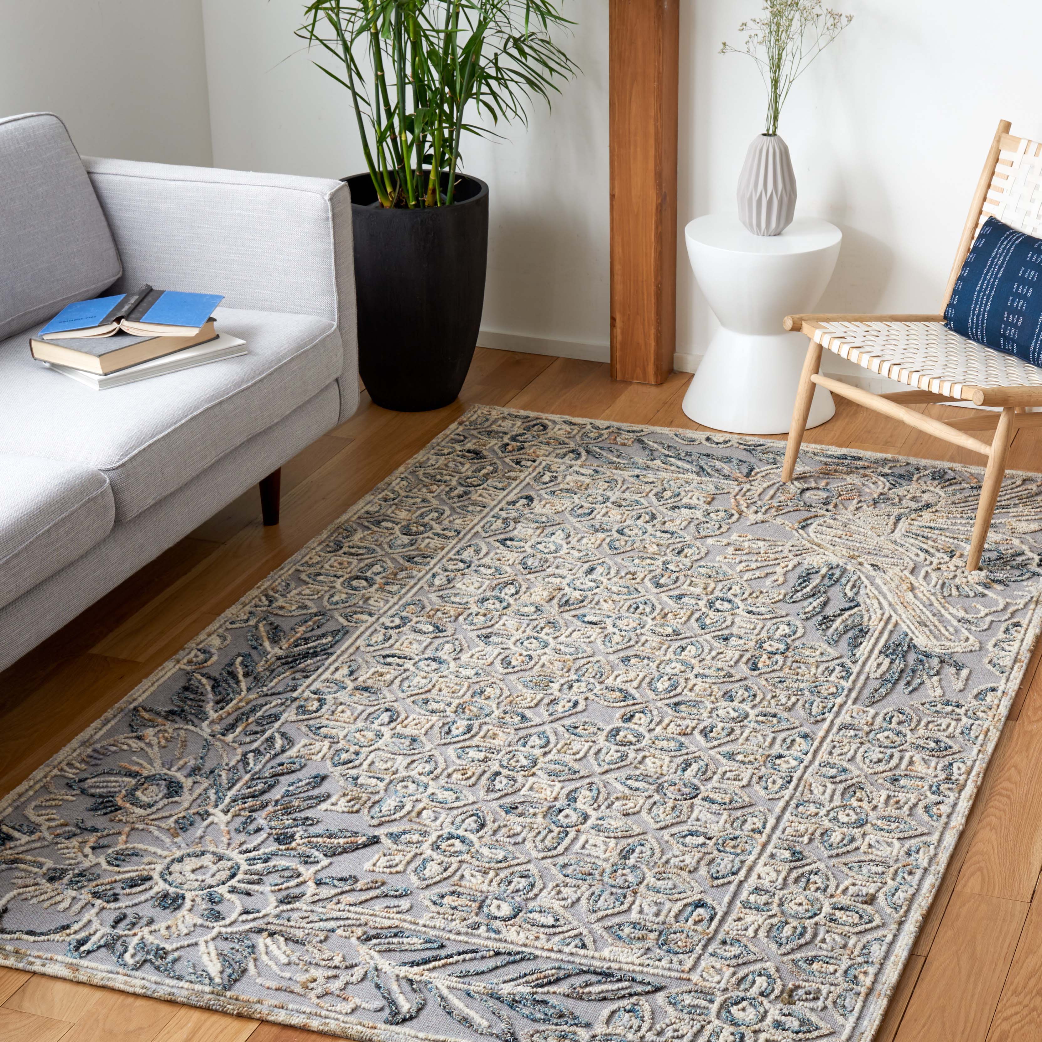 Safavieh Trace 801 Rug, TRC801 - Grey / Beige