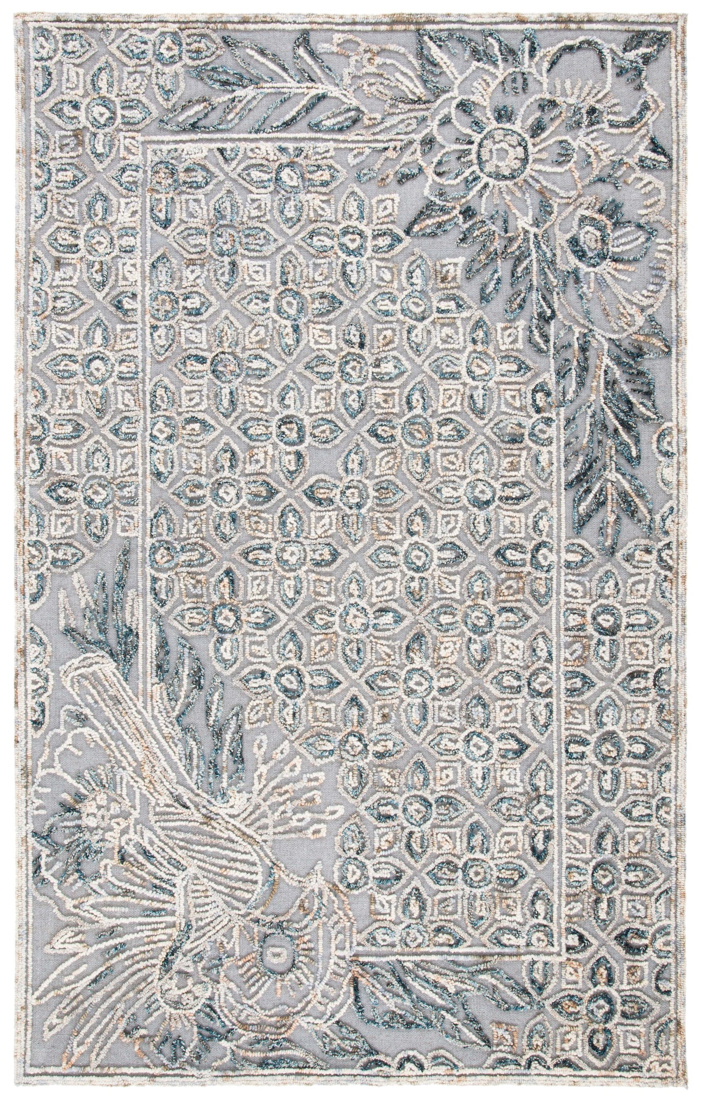 Safavieh Trace 801 Rug, TRC801 - Grey / Beige
