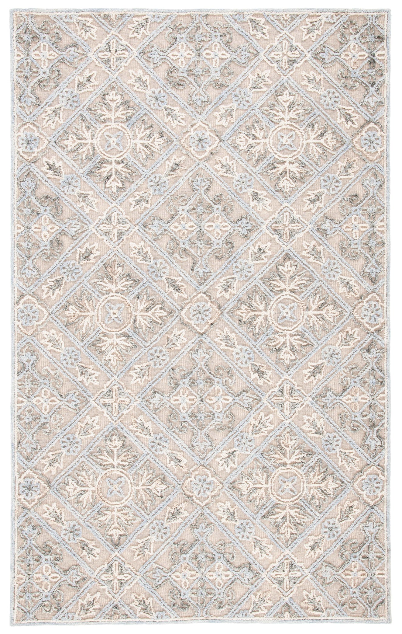 Safavieh Trace 802 Rug, TRC802 - Beige / Silver