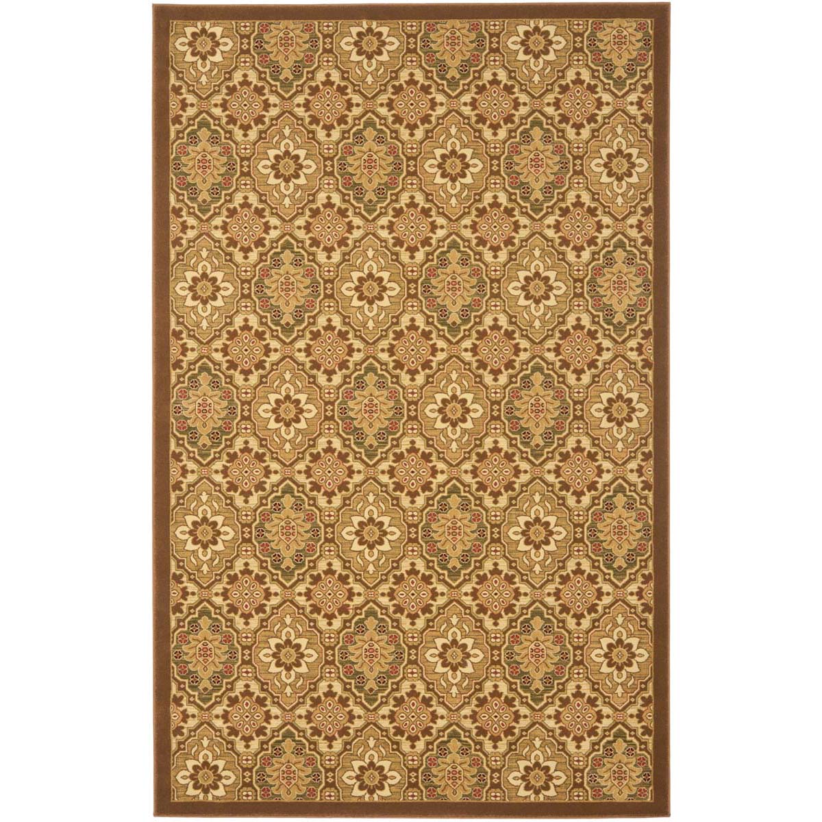 Safavieh Treasures 217 Rug, TRE217 - Brown / Creme