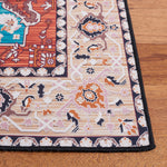Safavieh Tucson 120 Rug, TSN120 - Aqua / Rust