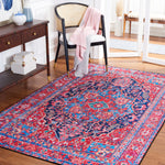 Safavieh Tucson 121 Rug, TSN121 - Navy / Red