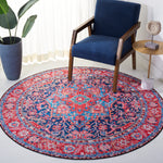 Safavieh Tucson 121 Rug, TSN121 - Navy / Red