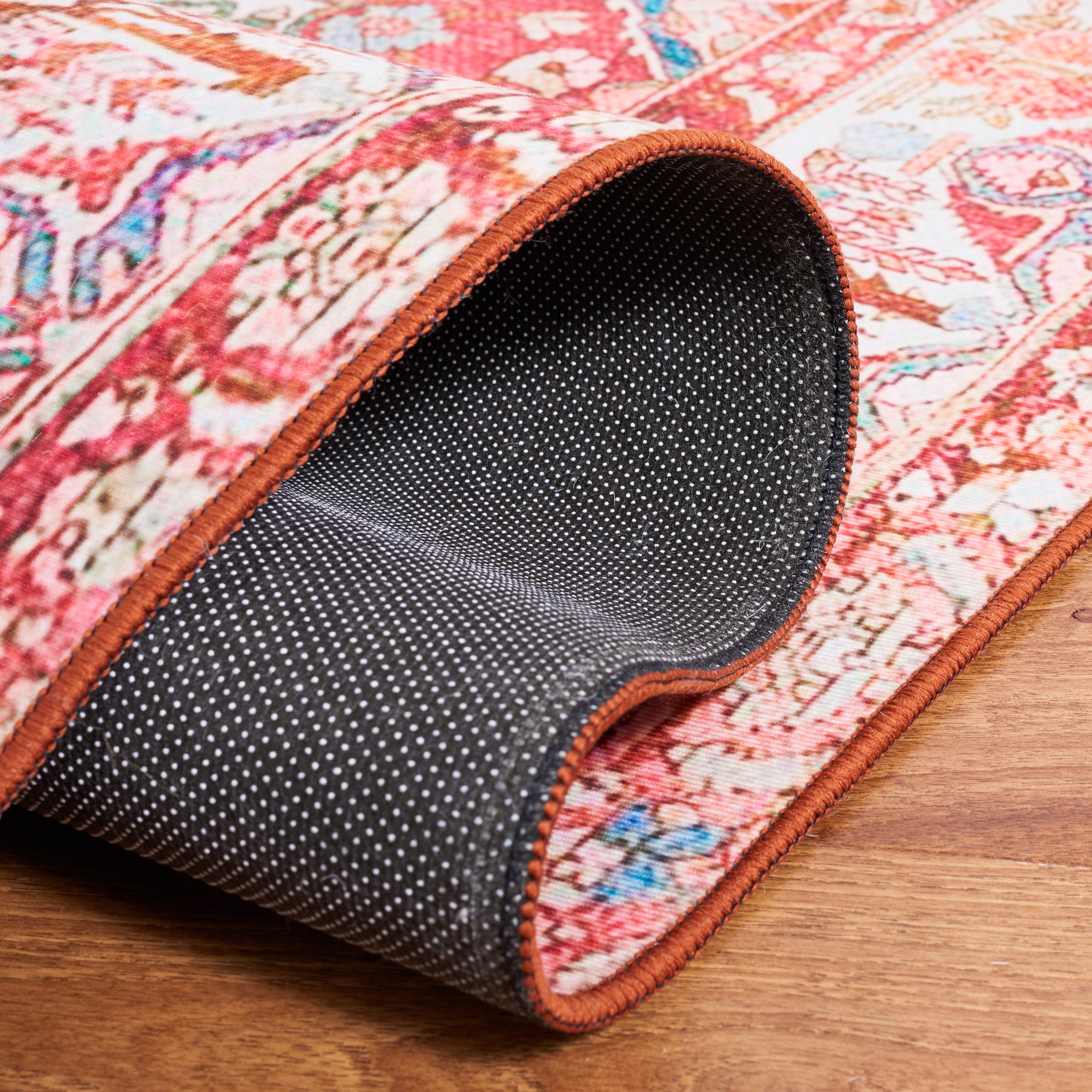 Safavieh Tucson 122 Rug, TSN122 - Rose / Beige