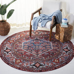 Safavieh Tucson 126 Rug, TSN126 - Rust / Blue