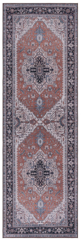 Safavieh Tucson 128 Rug, TSN128 - Rust / Navy