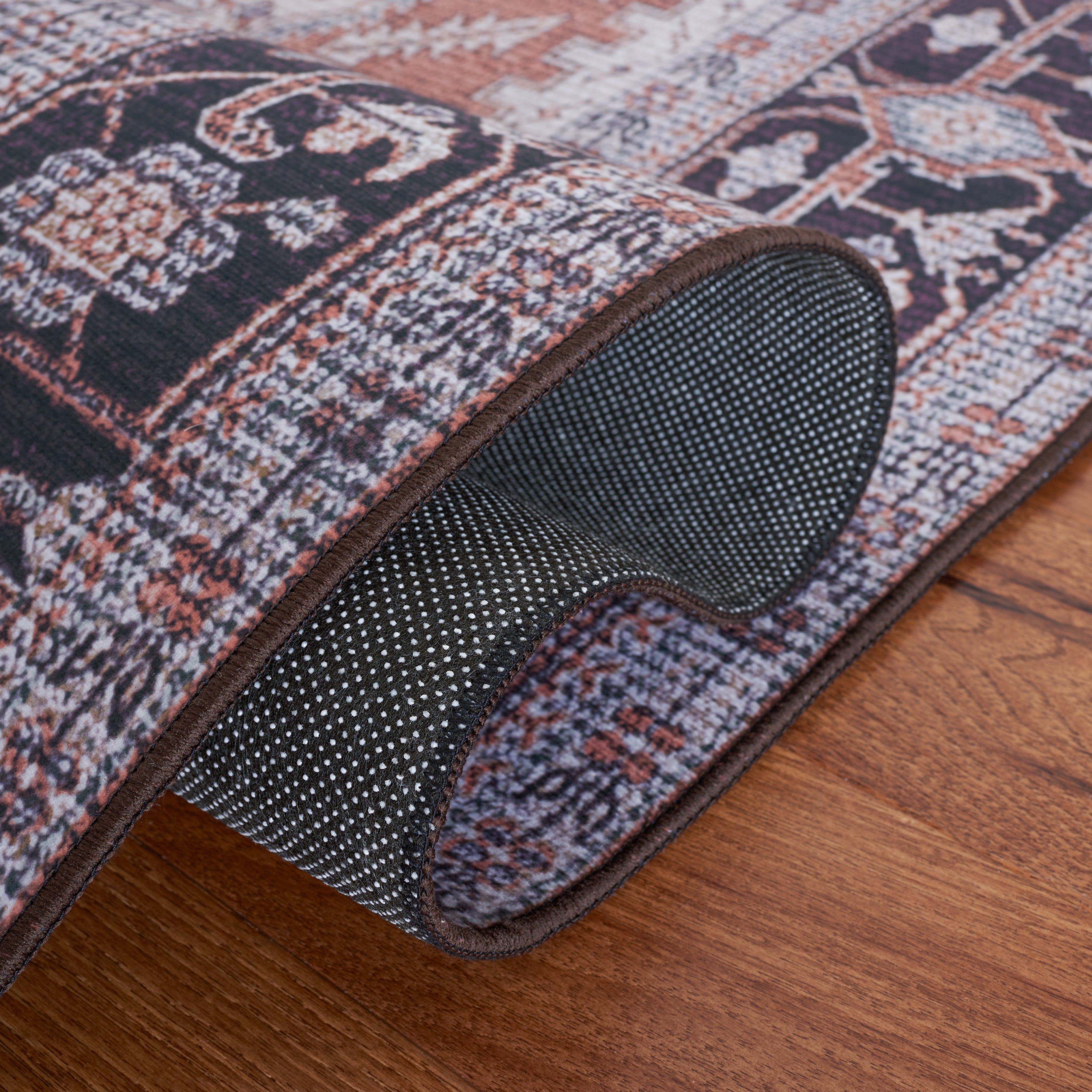 Safavieh Tucson 128 Rug, TSN128 - Rust / Navy