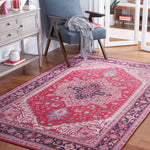 Safavieh Tucson 128 Rug, TSN128 - Red / Navy