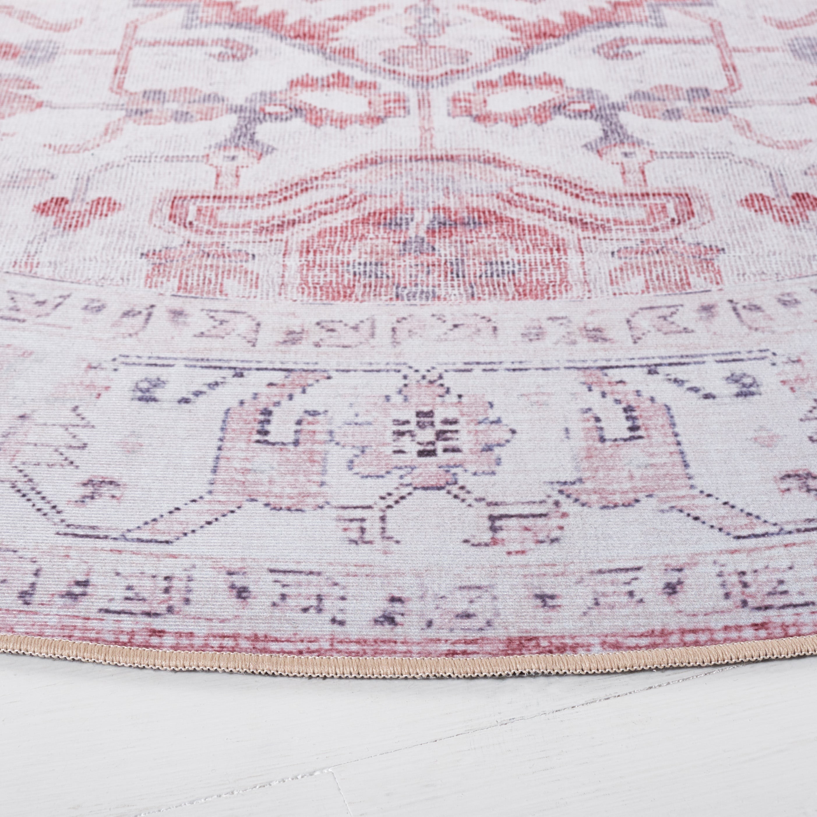 Safavieh Tucson 129 Rug, TSN129 - Beige / Rust