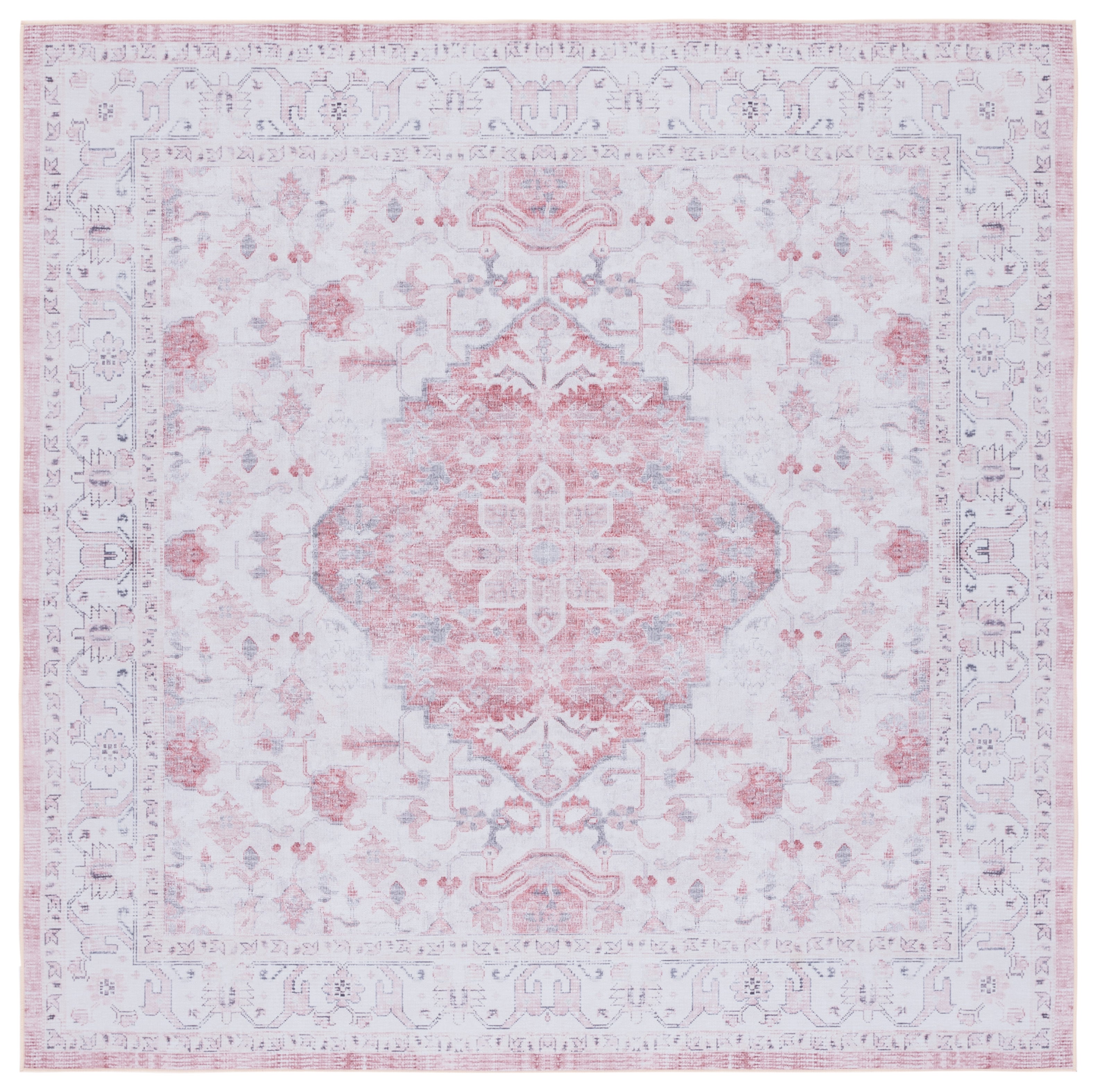 Safavieh Tucson 129 Rug, TSN129 - Beige / Rust