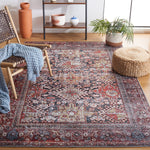 Safavieh Tucson 130 Rug, TSN130 - Navy / Rust