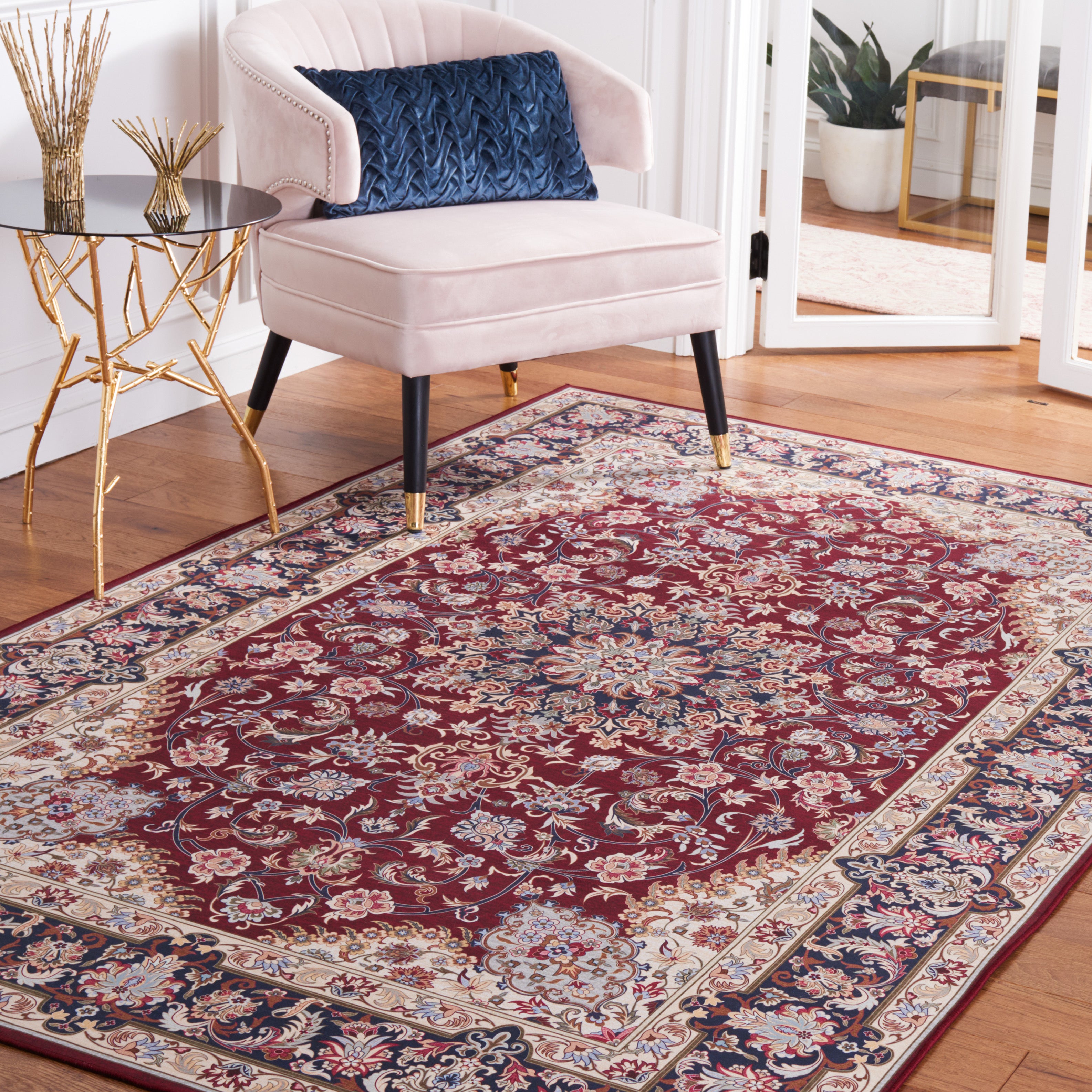 Safavieh Tucson 135 Rug, TSN135 - Red / Navy