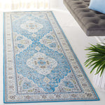 Safavieh Tucson 136 Rug, TSN136 - Turquoise / Beige