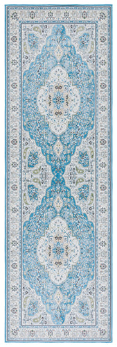 Safavieh Tucson 136 Rug, TSN136 - Turquoise / Beige