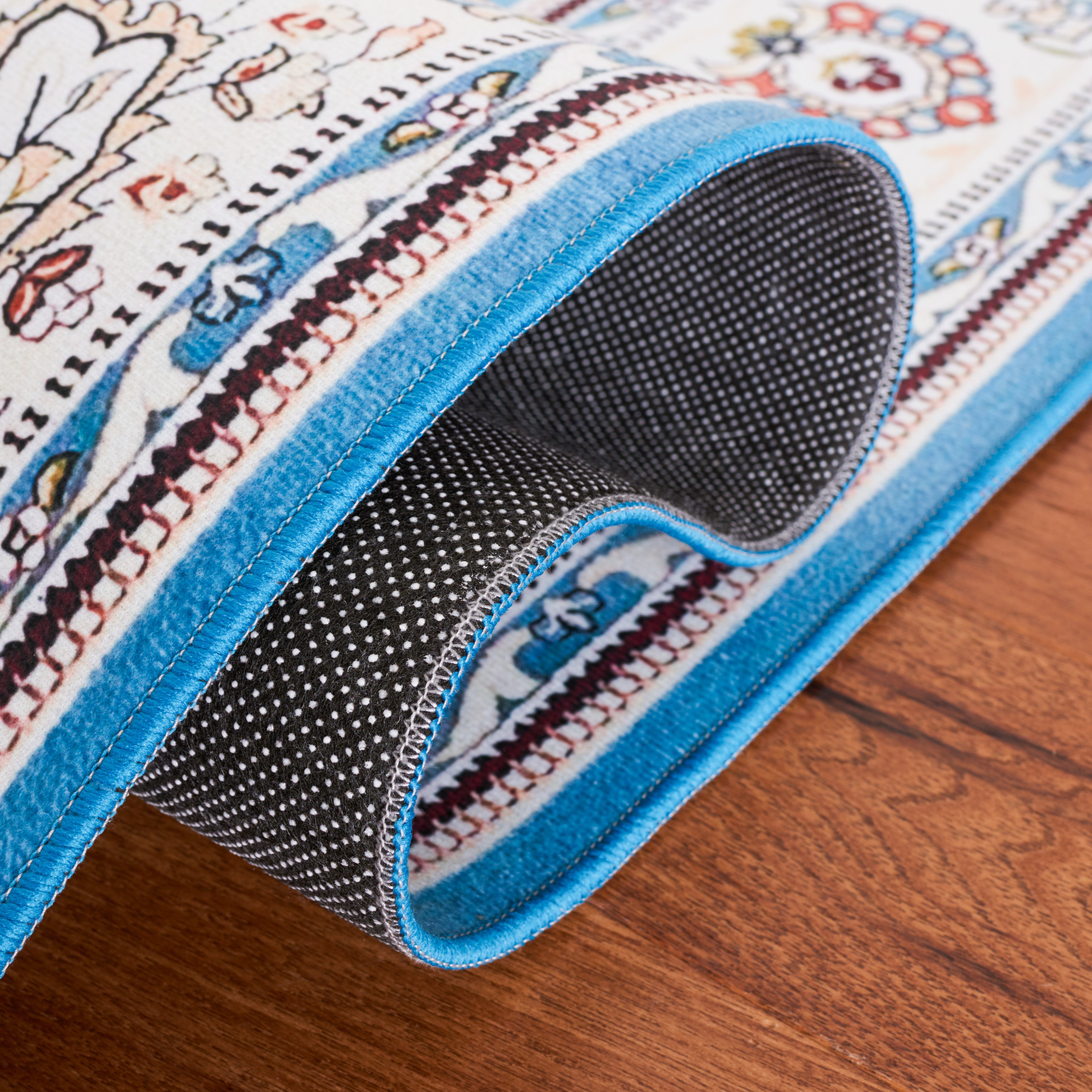 Safavieh Tucson 136 Rug, TSN136 - Turquoise / Beige