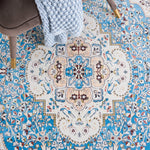 Safavieh Tucson 136 Rug, TSN136 - Turquoise / Beige
