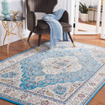 Safavieh Tucson 136 Rug, TSN136 - Turquoise / Beige