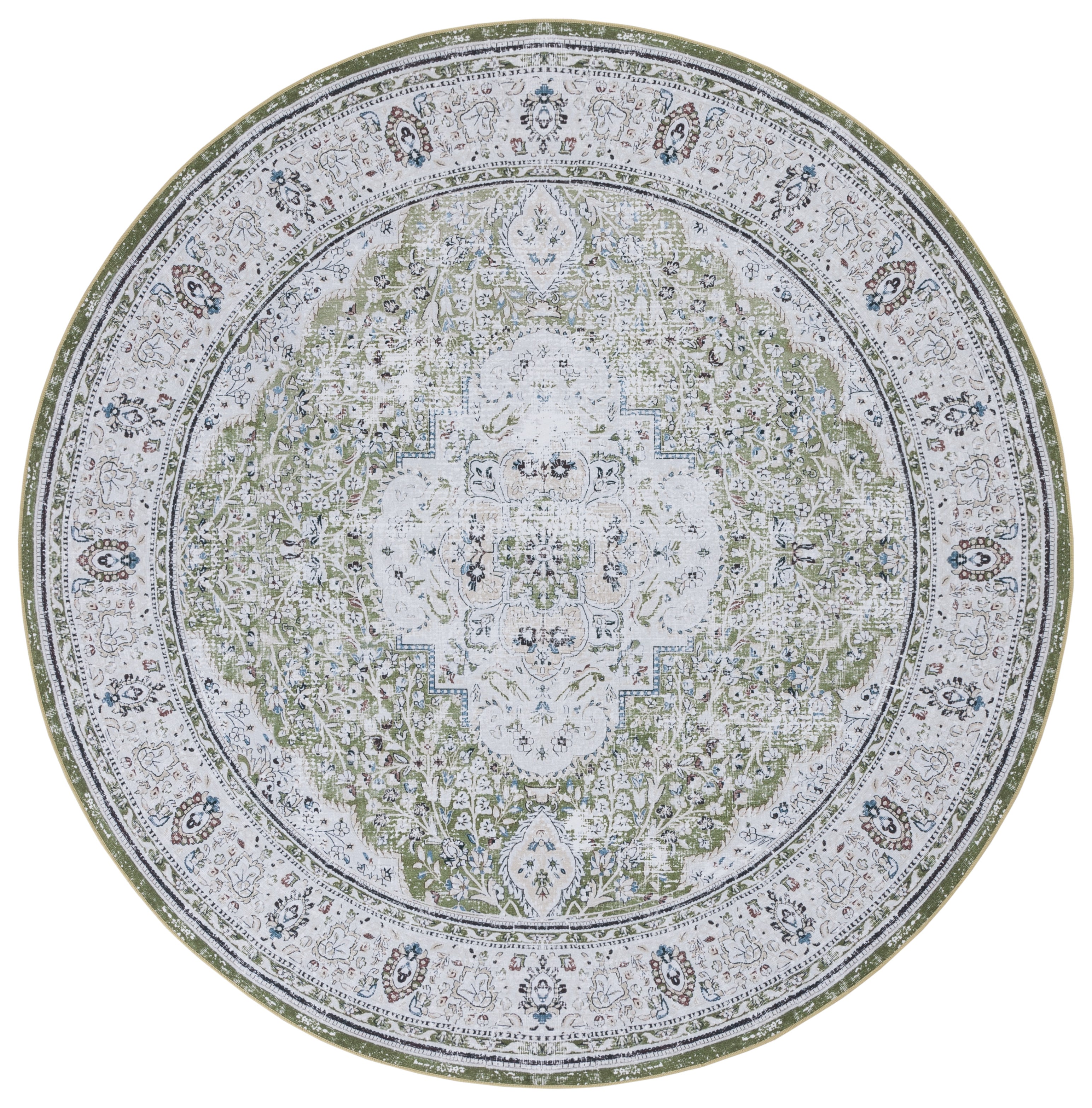 Safavieh Tucson 136 Rug, TSN136 - Green / Beige