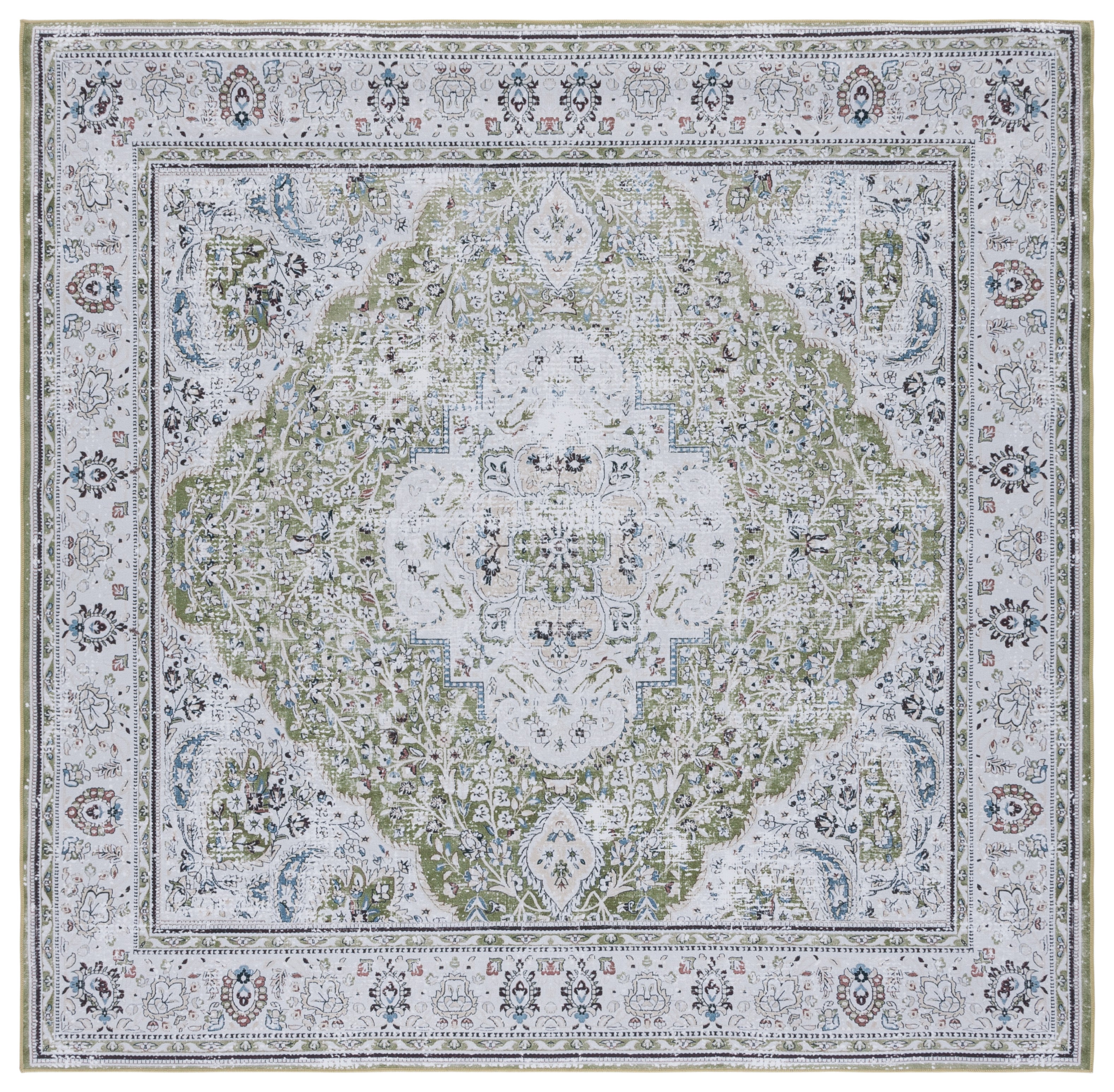 Safavieh Tucson 136 Rug, TSN136 - Green / Beige