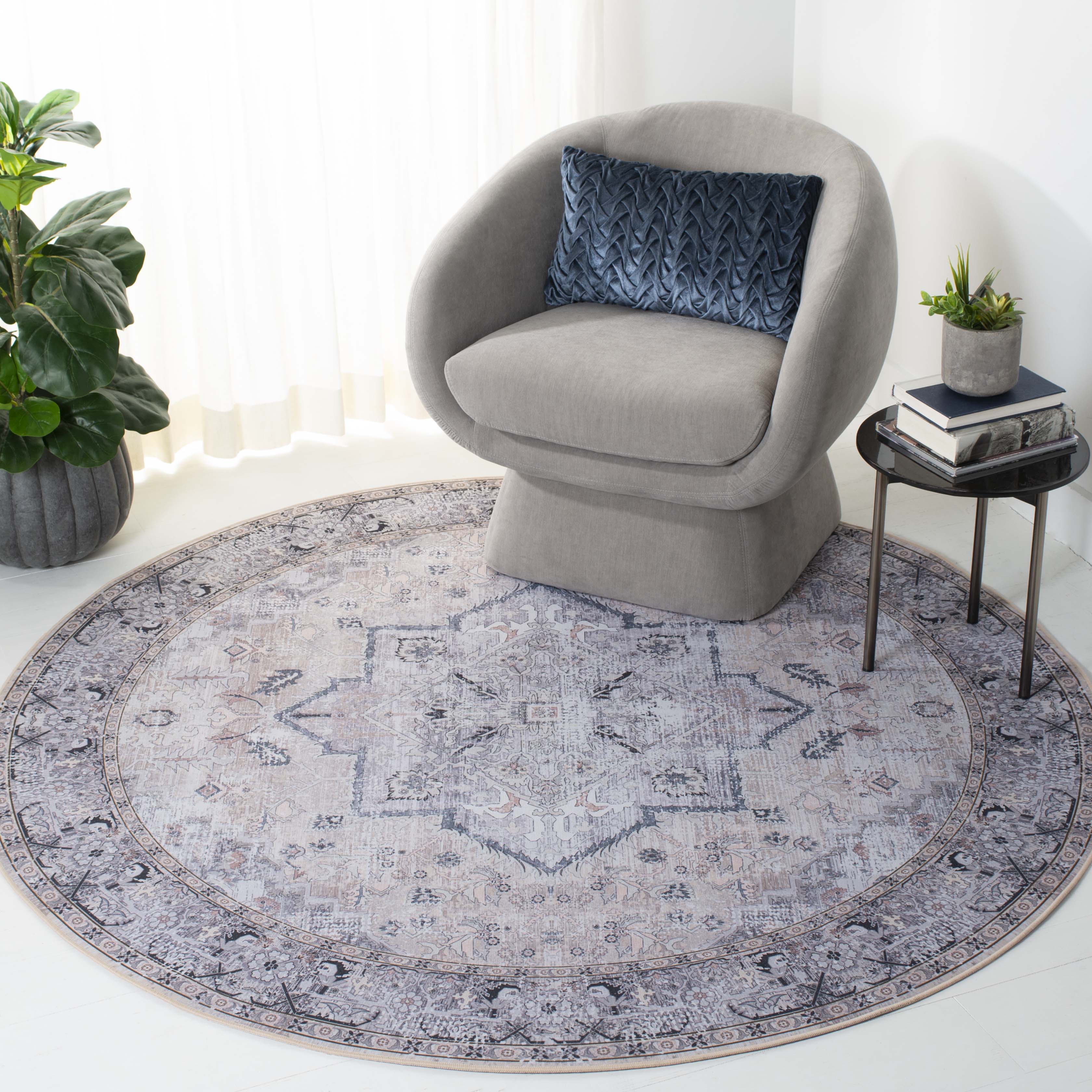 Safavieh Tucson 137 Rug, TSN137 - Beige / Grey